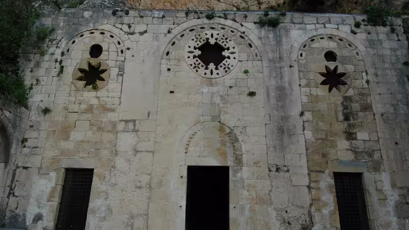 The rock-cut Church of St Peter on the edge of Antakya, ancient Antioch